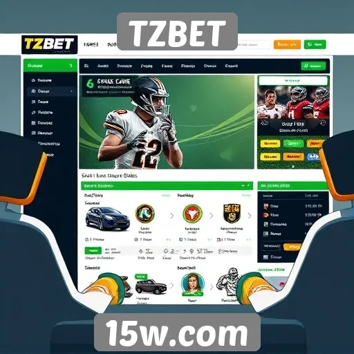 Experiência do usuário no site TZBET